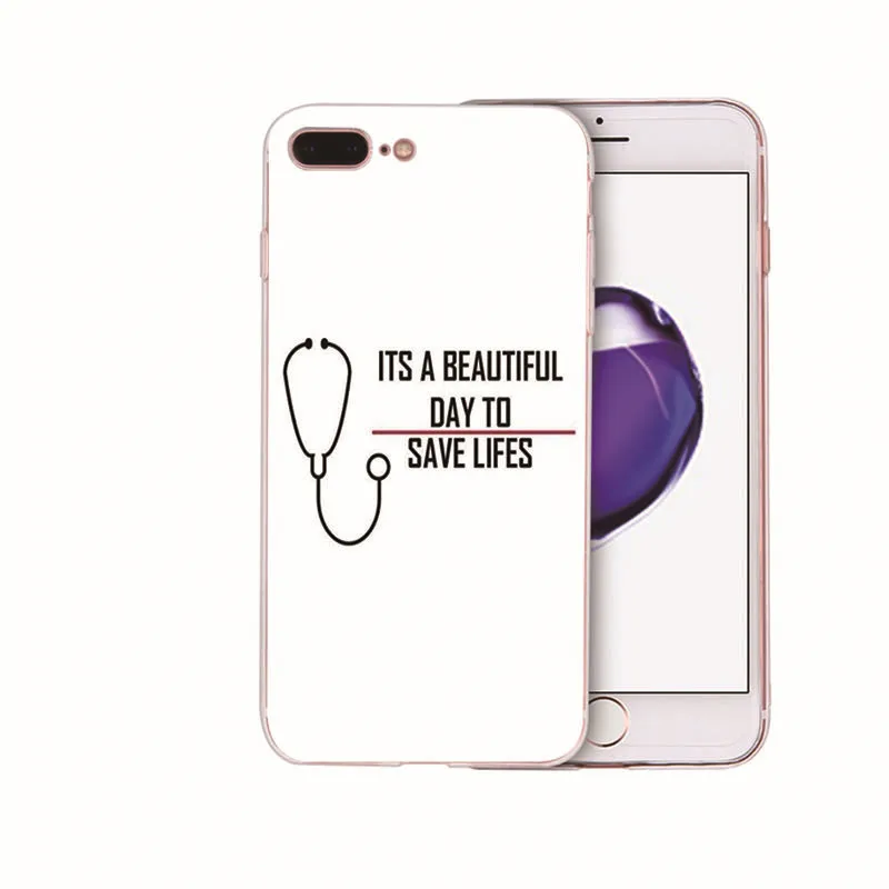 Мягкий силиконовый чехол для телефона Greys Anatomy с цитатами для iPhone X, xr, xs, max, задняя крышка для iPhone 8, 7, 6, 6S Plus, чехол SE, 5S, чехол из ТПУ - Color: case 9