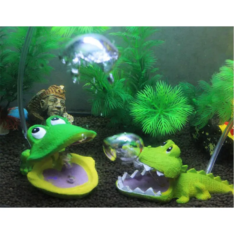 Аквариум лягушка воздушный пузырь пузырьковый камень кислородный насос аквариум орнамент декор 1 шт