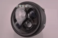 High Low Beam H4 Front Headlight Motorcycle Chopper Cafe Racer CG125 GN125 Lamp headlight Light Bulb universal led angel eye projector daymaker high low beam headlight cruiser chopper cafe racer old school bobber touring