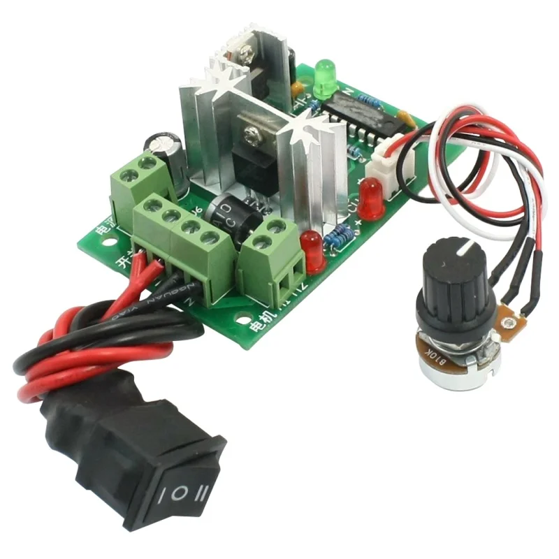 

12V 24V 30V 120W PWM Adjustable Volt DC Motor Speed Controller CCM2