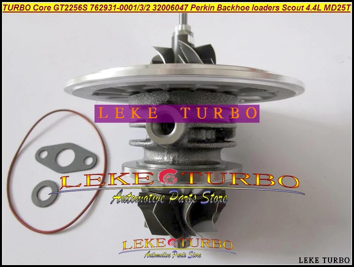 Turbo Cartridge CHRA GT2556S 762931 762931-5001S 762931-0001 Turbocharger For Perkin Backhoe loaders JBC Agricultural Scout 4.4L (2)
