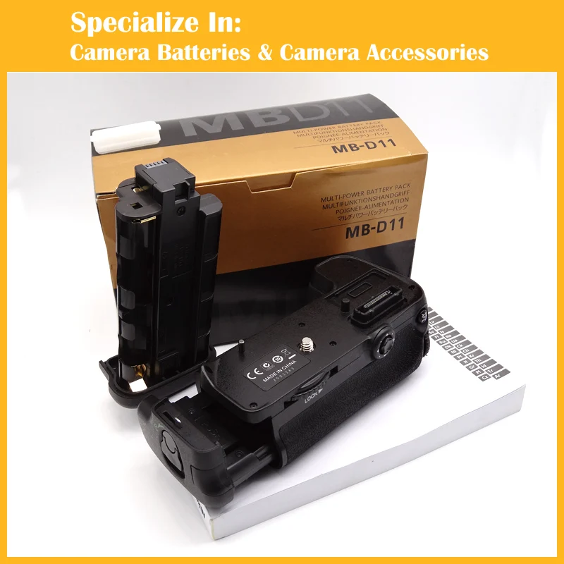 

Vertical Battery Handle Grip MB-D11 mbd11 for D7000 DSLR camera as EN-EL15 battery
