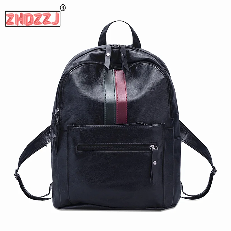 

Women Backpack Feminina Mochila Escolar Bagpack Leather Mochilas Menina l Realer BackpackS korean style School Bag back pack