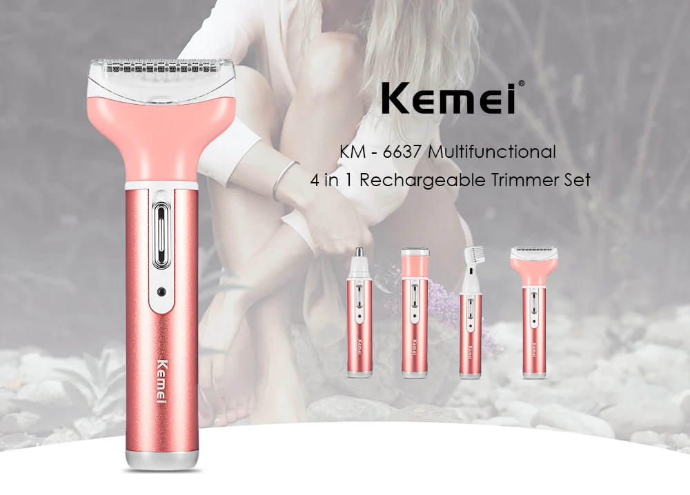 kemei 4 in 1 trimmer