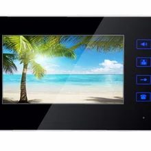 SmartYIBA 7 дюймов видео-телефон двери монитор видеонаблюдения TFT Цвет ЖК-дисплей Экран Дисплей для BuildingI Интерком квартиры Системы дверной Звонок