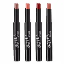 8 цветов Косметика Водонепроницаемый Для женщин бархат матовая помада блеск для губ Макияж AP26