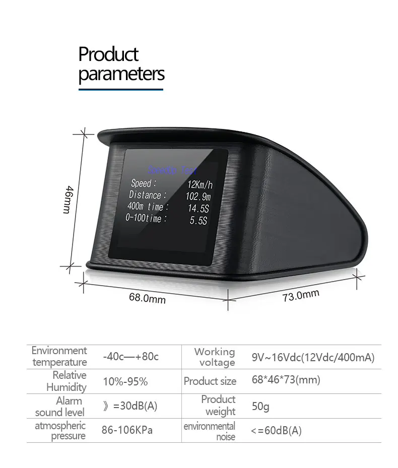 XYCING Head Up дисплей Автомобильный HUD OBD2 считыватель кодов цифровой измеритель автомобильный диагностический сигнал ЖК-дисплей Спидометр Тахометр напряжение топлива