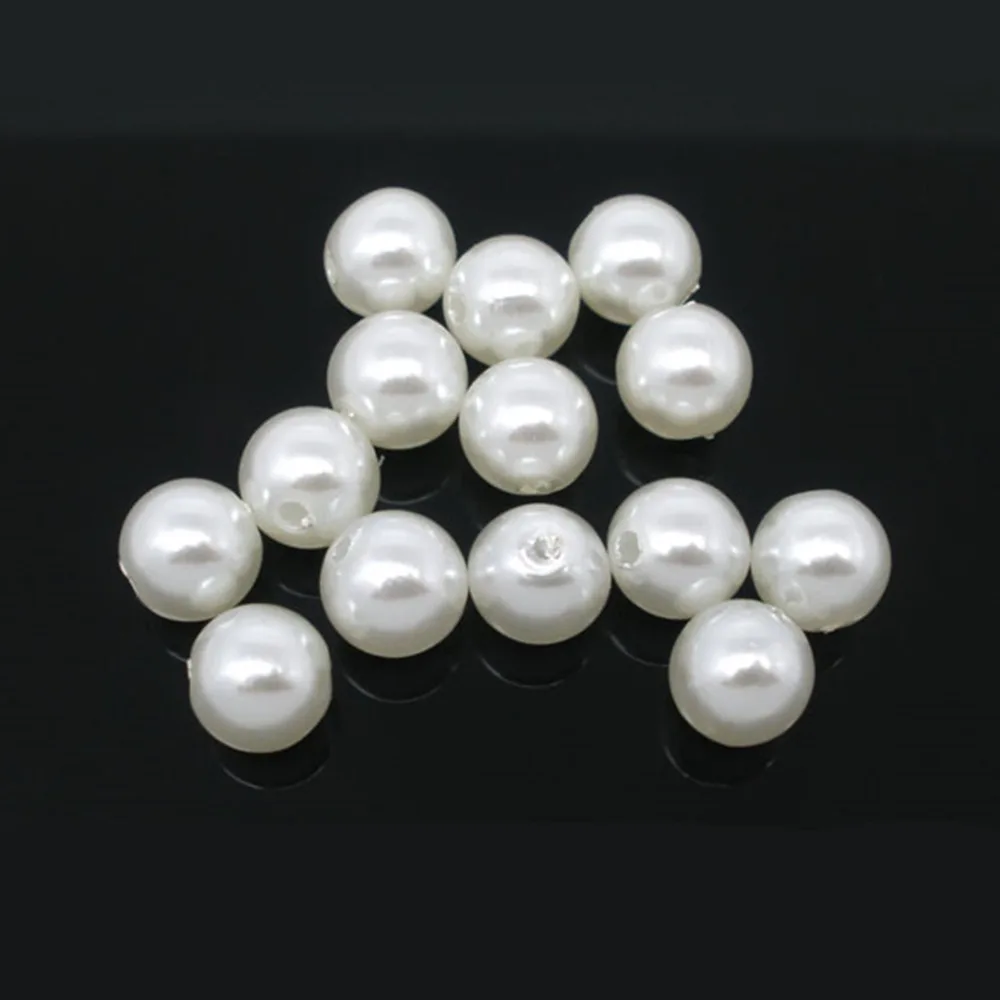 DoreenBeads 300 шт. имитация жемчуга круглые бусины диаметр 8 мм (B05240) yiwu|beads 8mm|round beads8mm beads