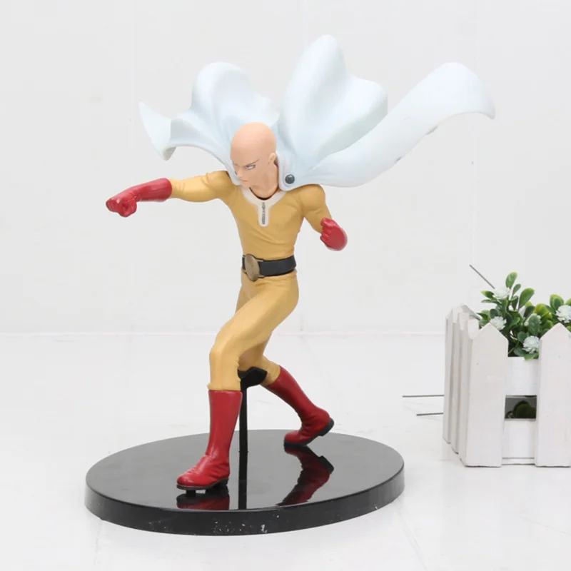 Аниме One Punch Man DXF фигурка Genos Saitama ПВХ фигурка Коллекционная модель игрушки 15 см