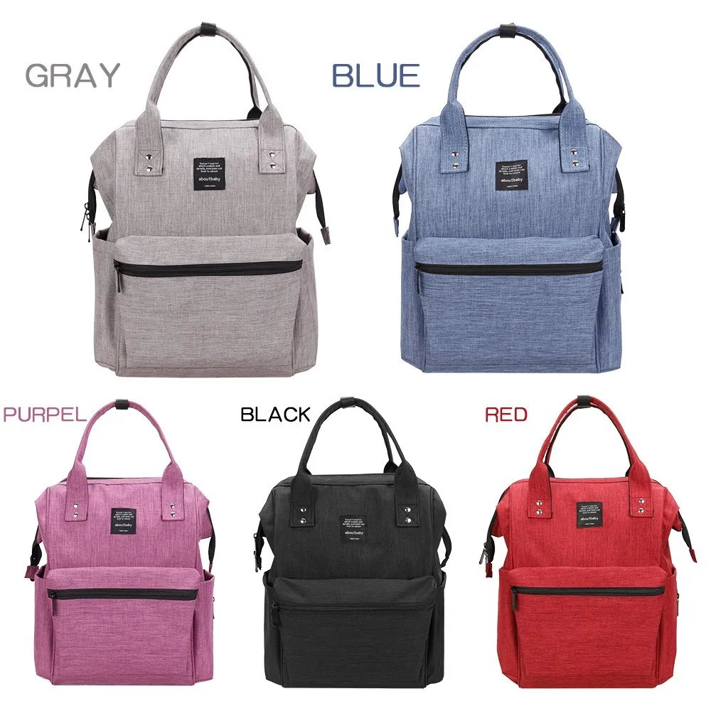 

ABOUTBABY NappyBackpack Bag Mummy Large Capacity Bag Mom Baby Travel Diaper Bags