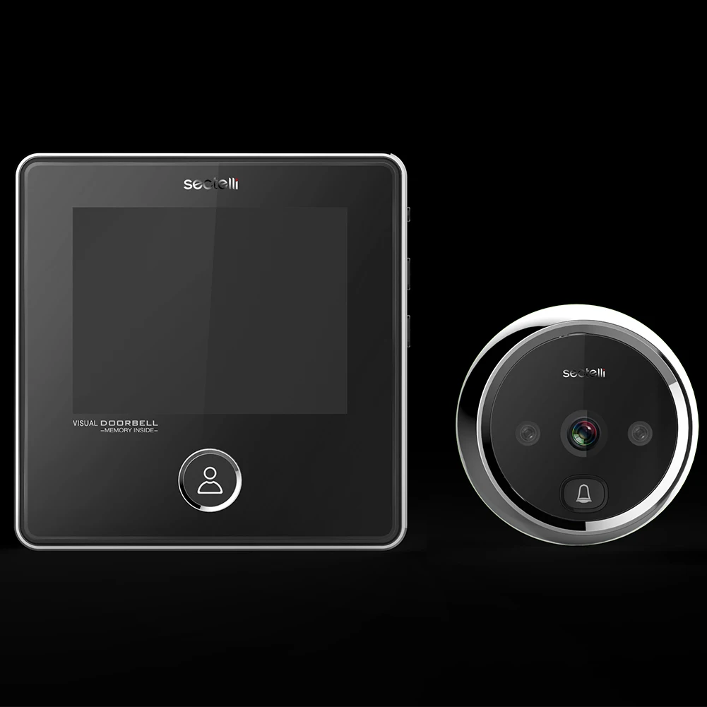 

Multifunction Home Security Electronic Door Chimes Wireless LCD Color Digital Visual Doorbell