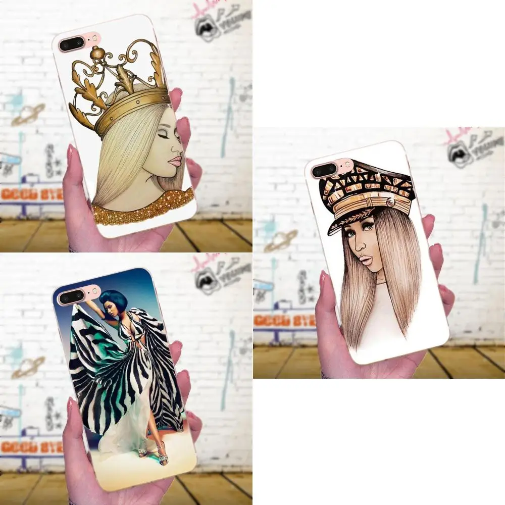 Для Galaxy J1 J2 J3 J330 J4 J5 J6 J7 J730 J8 2015 2016 2017 2018 mini Pro ТПУ Лидер продаж в стиле Nicki Minaj с
