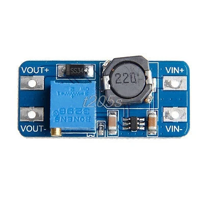 

MT3608 DC DC Step Up Adjustable Converter Booster Power Supply Module Output 2A T15 Drop ship