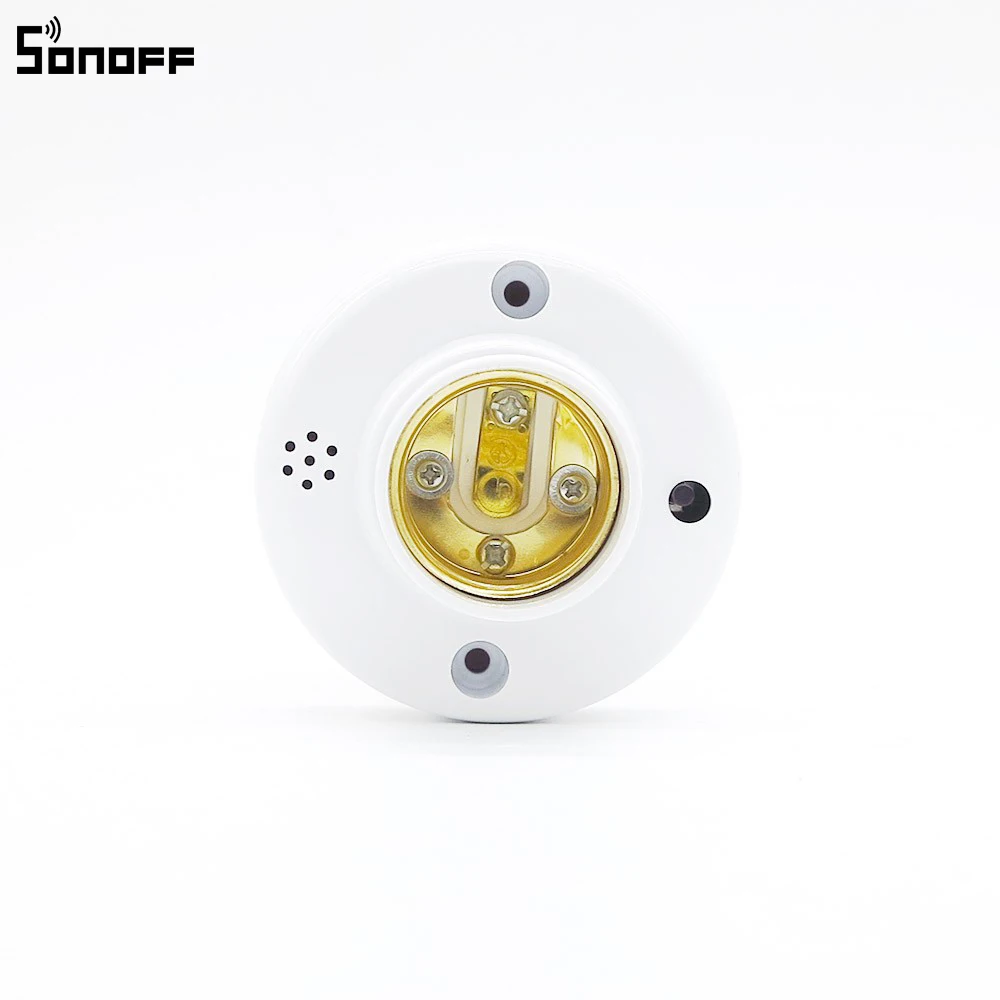 Sonoff Slampher RF 433 МГц Wifi умный светильник, держатель E27, Универсальный WiFi светильник, лампочка, держатель, поддерживает радиочастотный приемник для умного дома