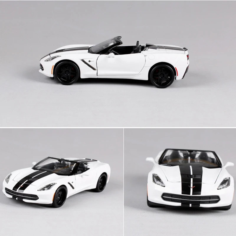 

1:24 diecast car model 2014 corvette stingray modified car alloy model boys gift toys for kids and children for collections