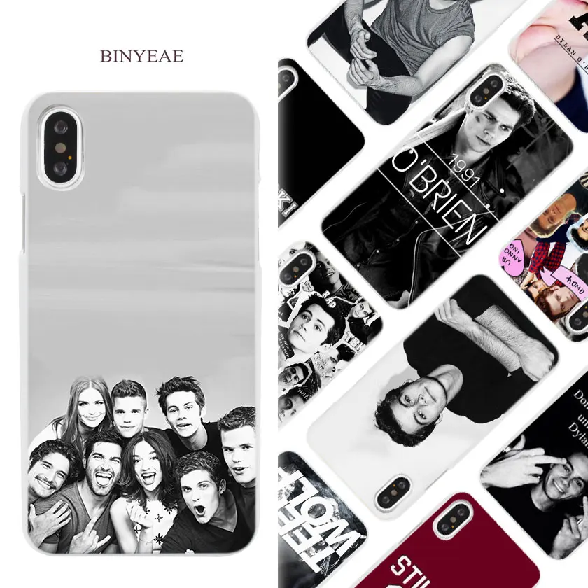 

Teen Wolf Dylan Obrien Phone Case Cover for iPhone XR XS Max X 6 6S 7 8 Plus 5 5S SE 5C Hard PC Plastic Coque Shell Bumper Bags