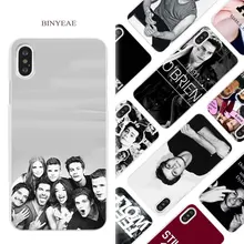 Teen Wolf Dylan Obrien Tampa Da Caixa de Telefone para o iphone XR XS Max X 6 6S 7 8 Plus 5 5S SE 5C Rígido PC Plástico Coque Shell Sacos De Carros(China)