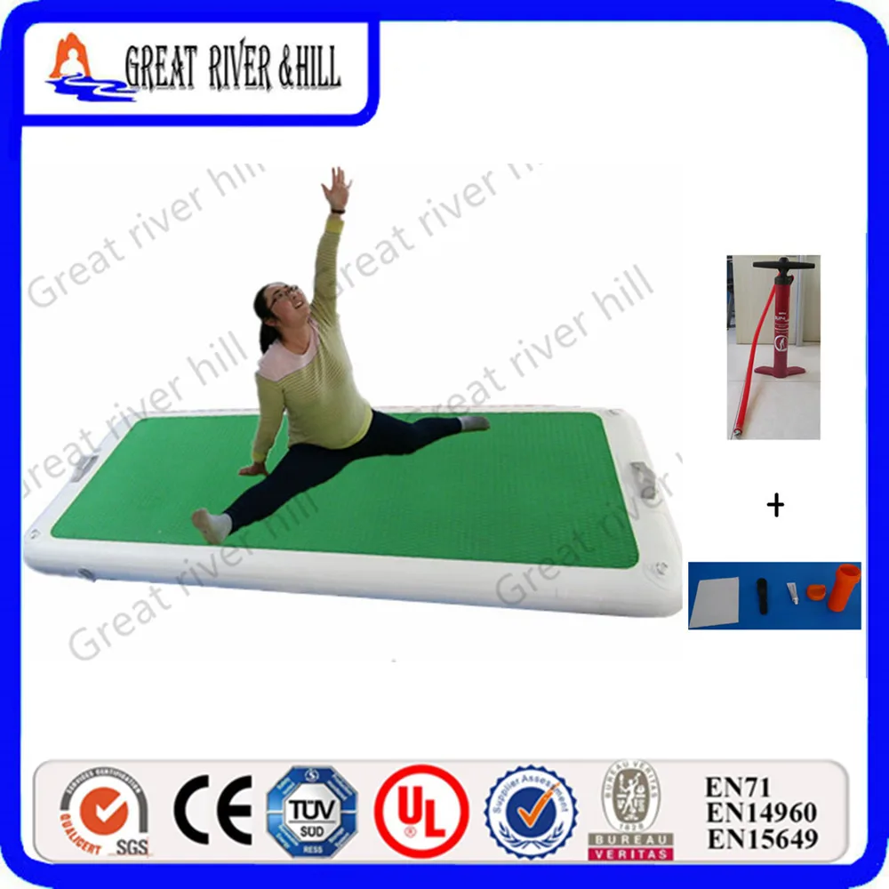 Floating inflatable yoga mats exercise best loading capacity 2.35mx0