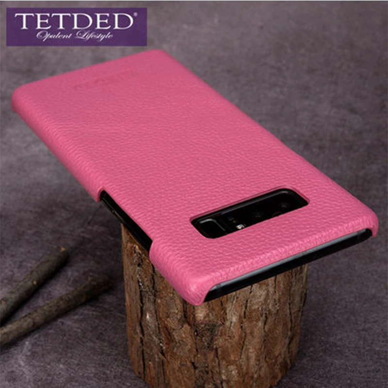 For Samsung Galaxy Note 8 Case Luxury Top Layer Genuine Leather Cover Back Phone Case Shell for Galaxy Note8 6.3inch