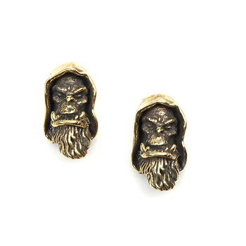 

EDC Monster Paracord Brass Knife Beads Metal Charms Bracelet Accessories Survival DIY Wallet Paracord Knife Lanyards Belt Buckle