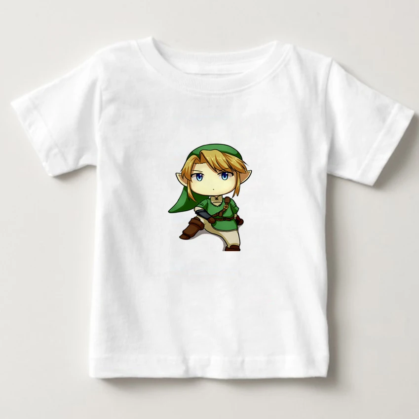 

children's The Legend Of Zelda Kid Toddler Clothes T Shirt Infant Cotton Boy Girl 2018 hot sale T-shirt summer tops Tshirt NN