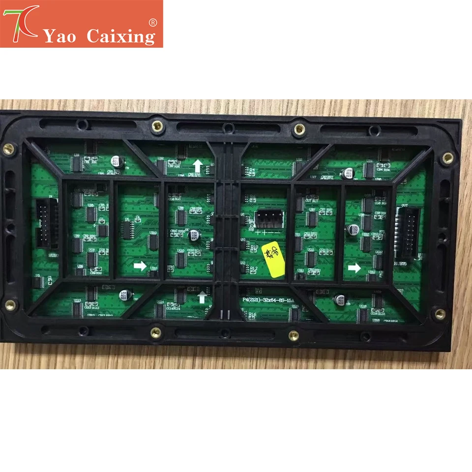 СВЕТОДИОДНЫЙ полноцветный уличный экран 256x128 мм 64*32 пикселей 3 в 1 SMD RGB P4 для