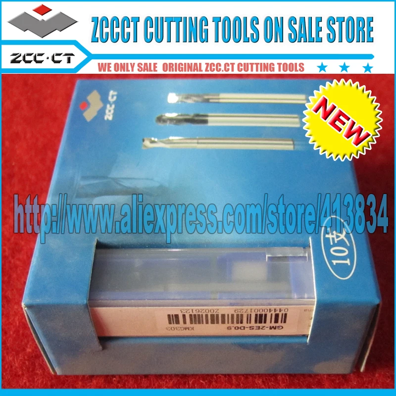 

1 piece GM-2ES-D0.9 50HRC ZCC.CT GM Cemented Carbide CNC 2-flute flattened end mills with straight shank and tiny diameter
