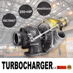 T04E T3/T4. 63 TURBO компрессор турбонагнетателя 300 + hp W/внутренняя перегородка V-BAND