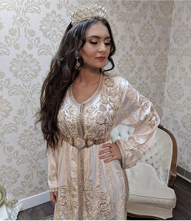 Novo marroquino chique caftan cinto para mulheres