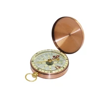 EDC металлические латунные карманные часы стиль кемпинг компас Открытый Инструменты для пешего туризма альпинизма