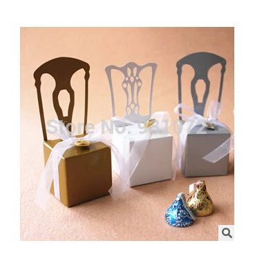 FREE SHIP Miniature Chair Place Card Holder and Favor Box ...