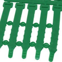  50 Pcs Farm Animal Foot Ring Chicken Quail Pigeon 5 Colors Pet Bird Foot Ring Soft Quality PVC 