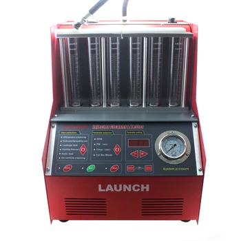 

Launch 6-cylinder CNC602A Ultrasonic FUEL Injector Cleaner Tester English Panel 220V/110V