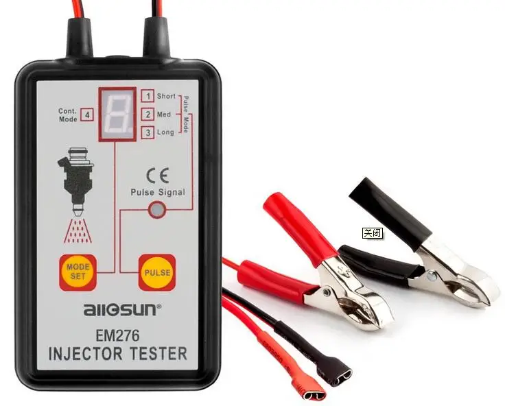 Профессиональный инжектор тестер топливной форсунки 4 Pluse тестер режимов Мощный топлива Системы сканирования все-солнце EM276