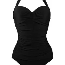 Однотонный сексуальный черный зеленый красный боди Женский купальный костюм женский Maio Feminino Praia Biquini купальник черный цельный купальник