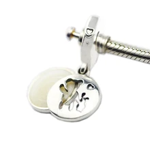 Бусины для самостоятельного изготовления ювелирных изделий из стерлингового серебра-ювелирные изделия идеальные кораллы болтаются Шарм 925 Berloque Perles Шарм