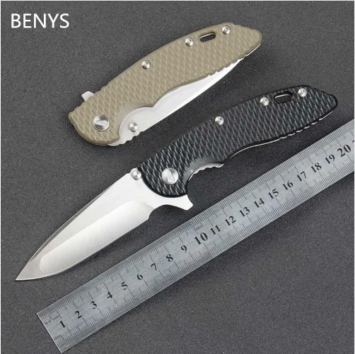 

BENYS Hinderer XM18 Folding Blade Knife CTS-18HP D2 Blade G10 Handle Flipper Hunting Survival Outdoor Camping Knives EDC Tools