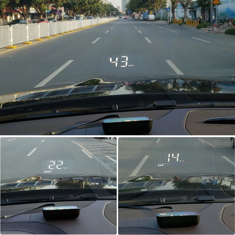  M7 OBD2 Onboard Hud GPS Auto Head Up Display Überdrehzahl Warnung Computer Windschutzscheibe Projek
