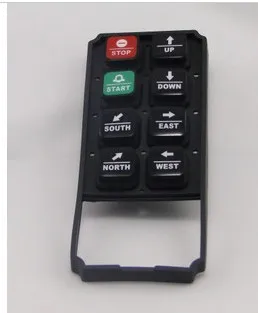

F21-E1B Silicone keypad