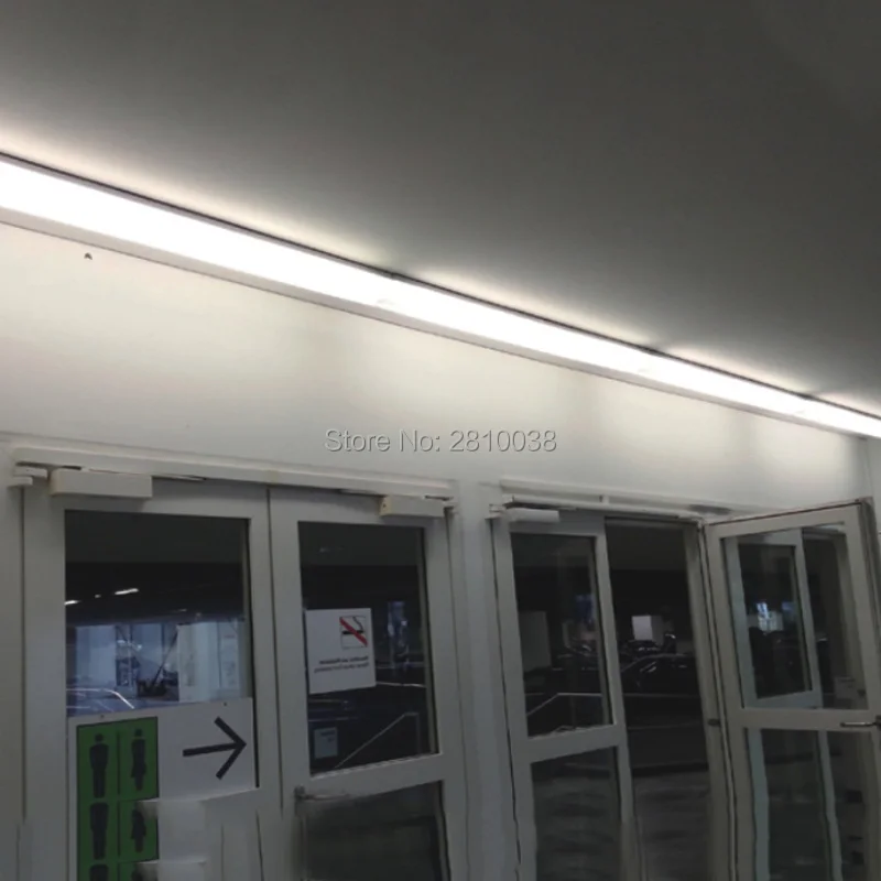 10X2 m Sets/Lot Luz lineal llevó la tira de perfil de aluminio Super profundo en forma de U perfil de aluminio llevó vivienda para las luces de techo - 3