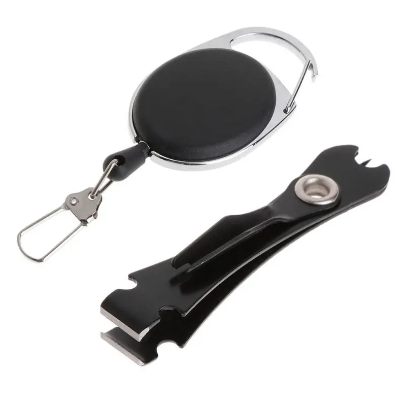 

1 Set Fishing Knot Tying Tool Line Cutter Stretchable Buckle Fly Tackle Portable Tackle Accessories W20