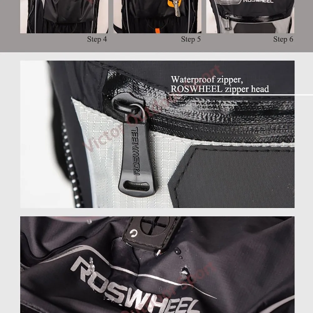 Roswheel Водонепроницаемый велосипедный рюкзак MTB велосипедный гидратационный рюкзак легкий спортивный рюкзак для путешествий сумка для воды Mochila Hidratacion