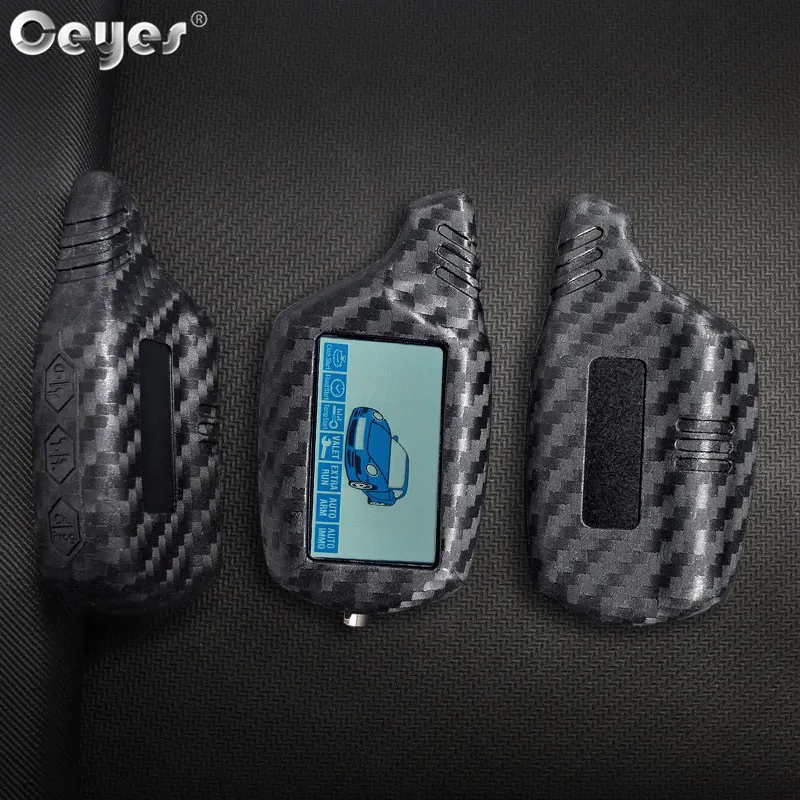 Carbon fiber key cover for Starline Starline B9 B91 B6 B61 A91 A61 C9 V7 (5)