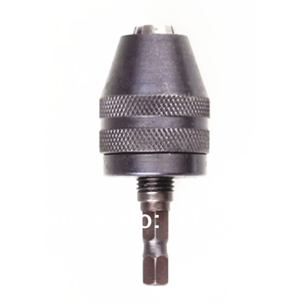 2pcs 6mm Hex Shank Keyless Drill Chuck Screwdriver Impact Driver