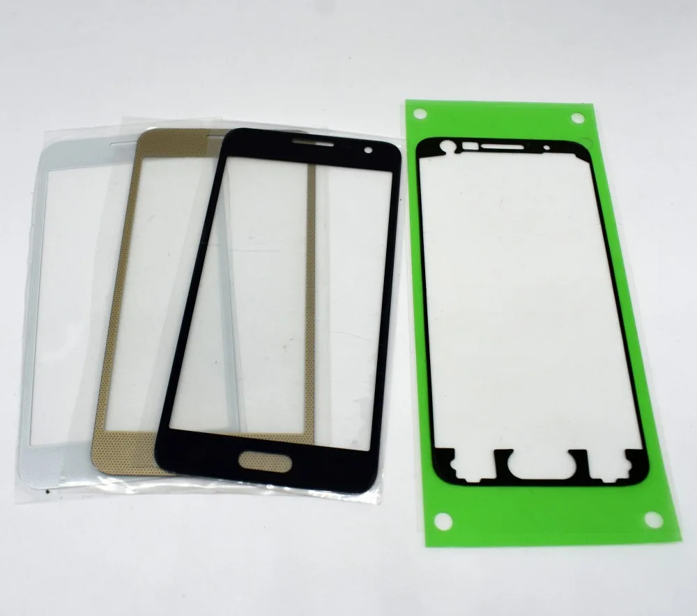 

Replacement LCD Front Touch Screen Glass Outer Lens For Samsung A5 A5000 A500F A500H 2015 with sticker