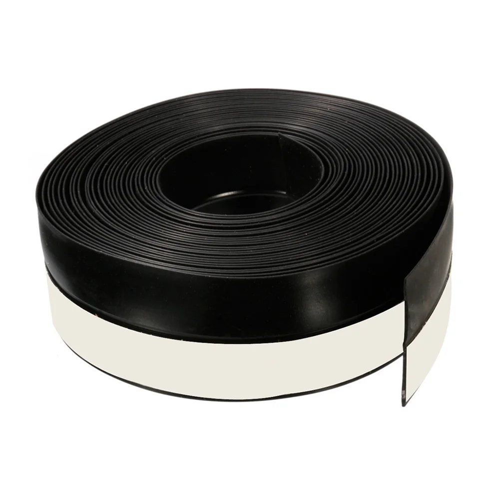 New 5M Self adhesive Draught Excluder Strip Window Door Seal Weather Tape Rubber, Blackin New 5M Self adhesive Draught Excluder Strip Window Door Seal Weather Tape Rubber, Blackin