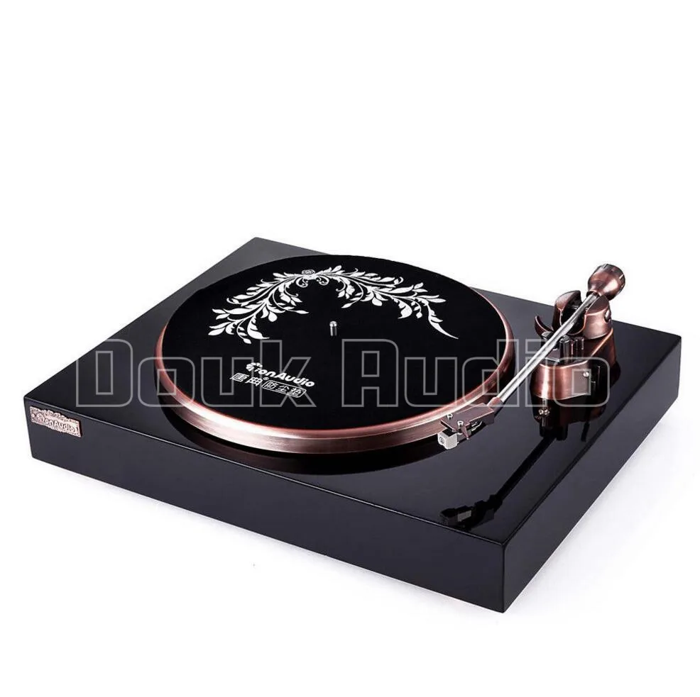 Douk Audio HiFi MM Vinyl Record Player Retro Stereo LP Turntable with Phono Pre-Amplifier Douk Audio HiFi MM Vinyl Record Player Retro Stereo LP Turntable with Phono Pre-Amplifier