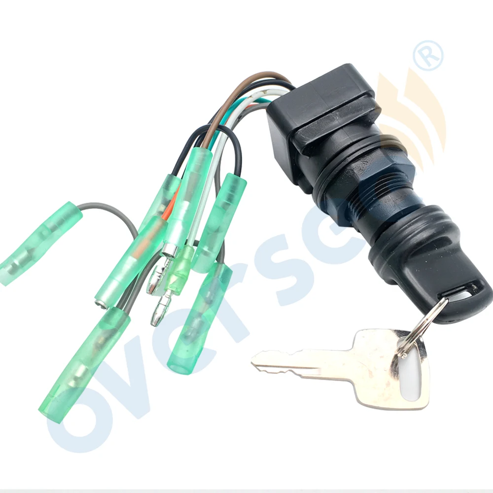 OVERSEE MARINE 37110 92E01 SWITCH IGNITION For Suzuki Outboard Engine Motor