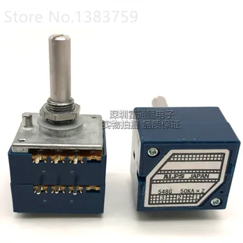 

Original authentic Fever level Volume Dual A50Kx2 RK27 type Potentiometer round shaft 25MM