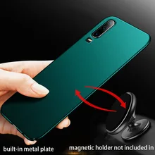 Оболочка для huawei P30 чехол матовый, в стиле AI Xuan huawei P30 Pro металлический Пластик на магните с отделениями для карт чехол для huawei P30 чехол для телефона